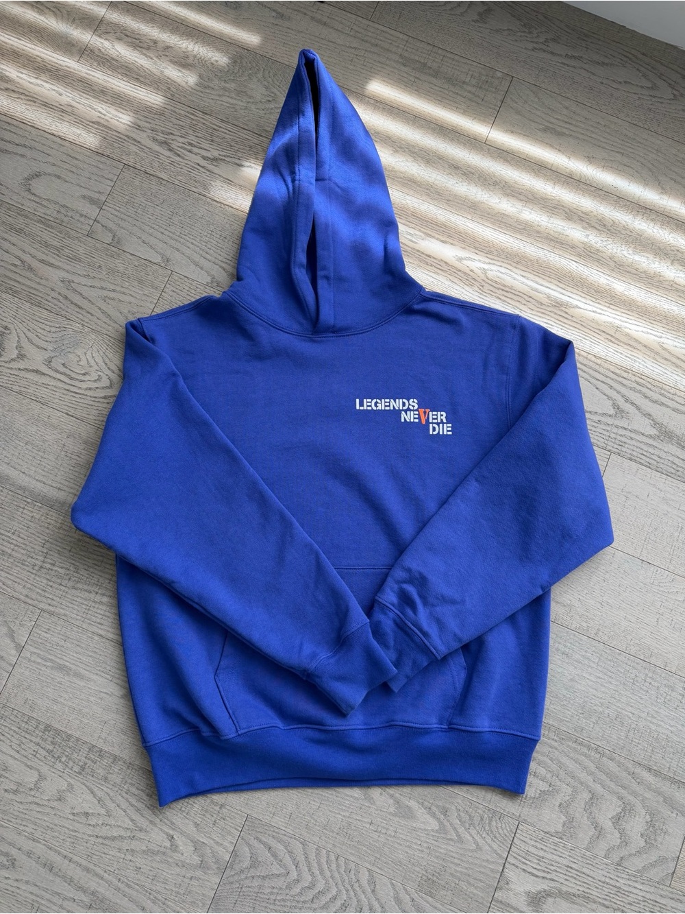 Juice Wrld x Vlone Hoodie Purple - Used Good Condition